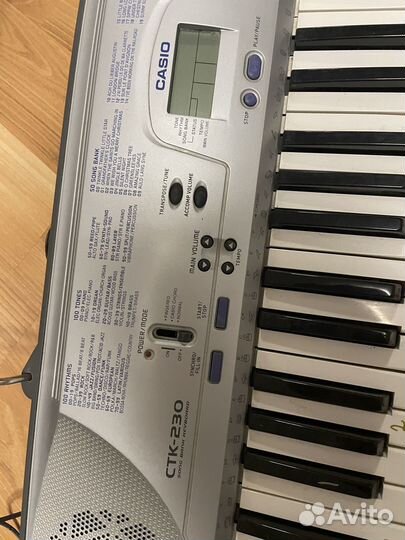 Синтезатор casio ctk-230