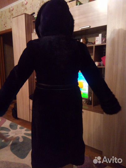 Шуба мутон