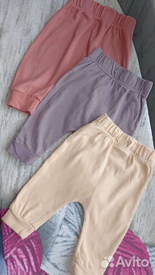 Вещи пакетом на девочку + погремушка В подарок