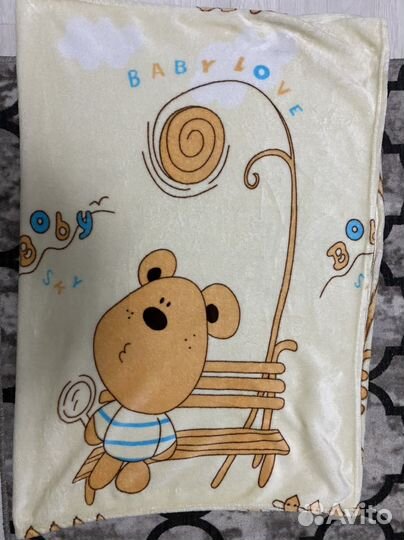 Плед детский 2шт