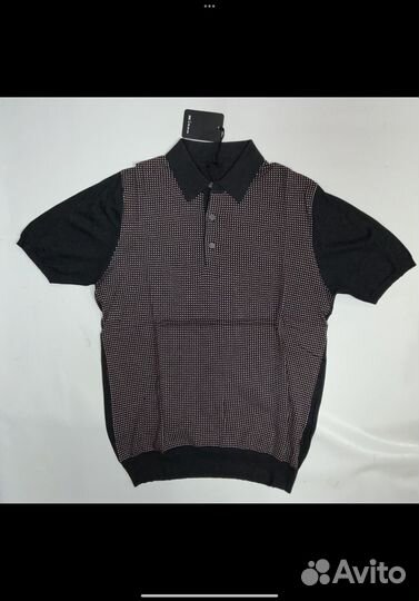 Поло Kiton серое