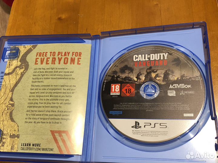 Call of duty Vanguard ps5