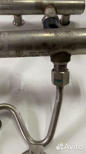 Рейка топливная Audi A6 C6