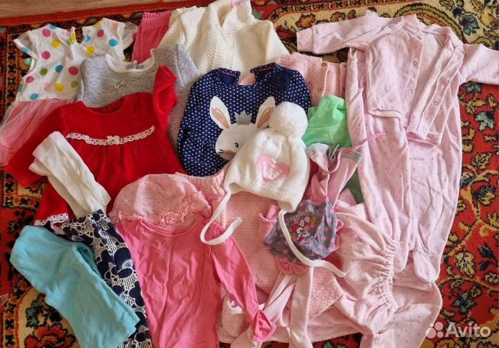 Детские вещи пакетом для девочек