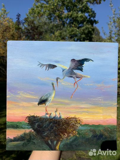 Картина маслом на холсте