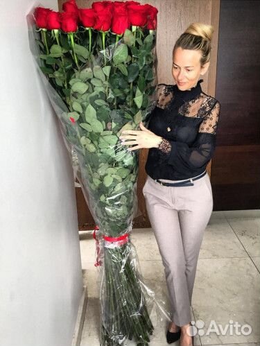 Длинные Розы Цветы Розы Гиганты Метровые 150 180
