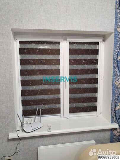 Рулонные шторы на балкон