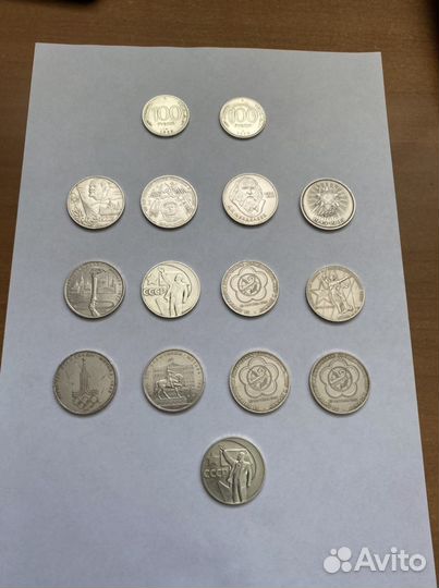 Юбилейные монеты СССР