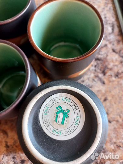 Глиняные стаканчики для чая