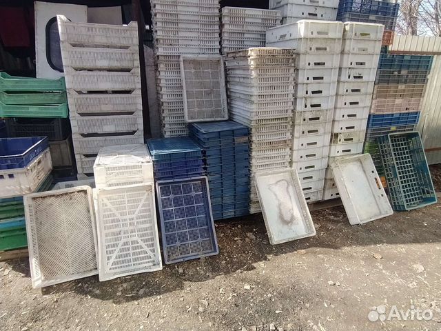 Пластиковые ящики бу