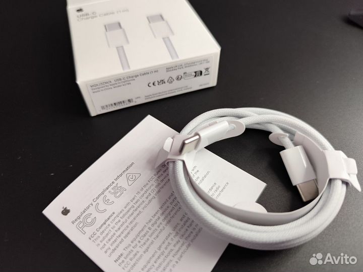 Кабель iPhone Type C - Type C быстрая зарядка