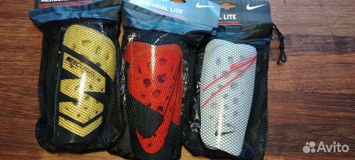 Щитки футбольные nike mercurial