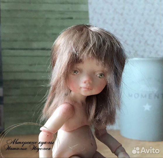 Кукла шарнирная авторская миниатюрная