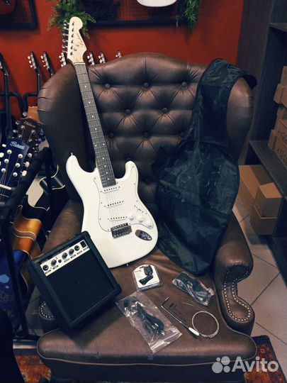 Fabio электрогитара комплект