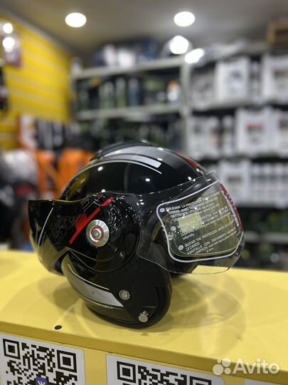 Мотошлем Beon Reverse 1 Black GT