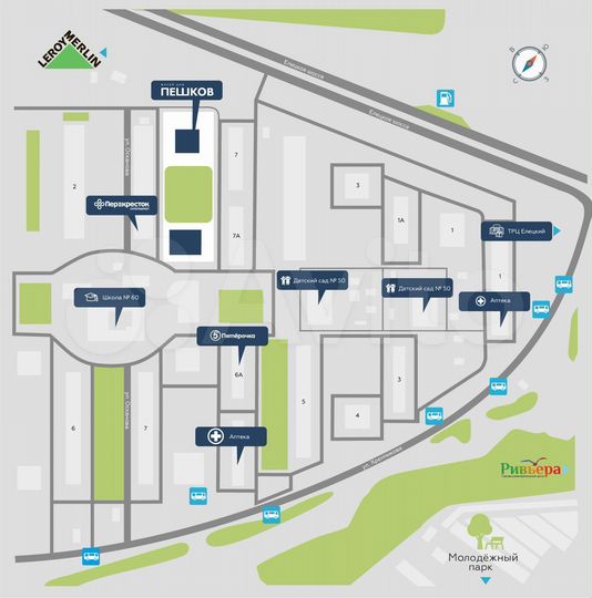 2-к. квартира, 78,4 м², 21/22 эт.