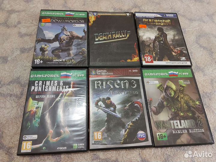 Диски для pc игры