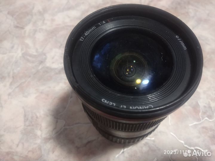 Объектив canon 17-40