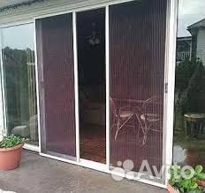 Москитная сетка плиссе на окна и двери