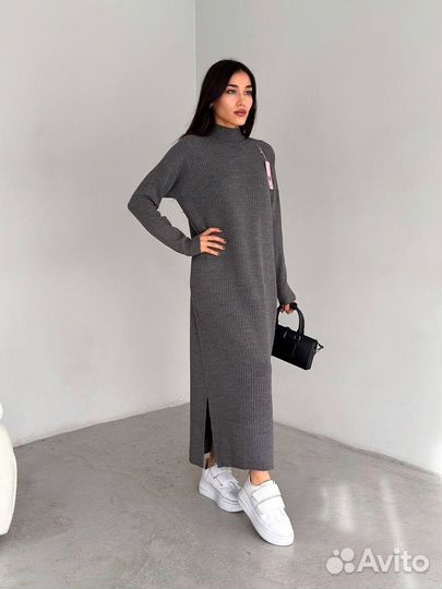 Платье женское Good look (темно-сер.)