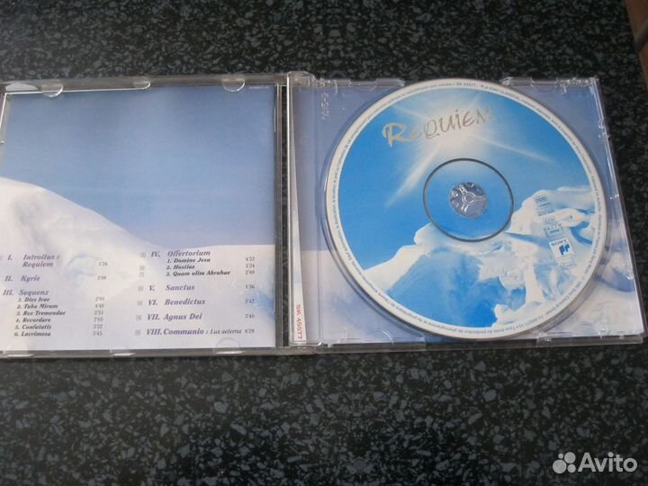 CD Wolfgang Amadeus Mozart Requiem France