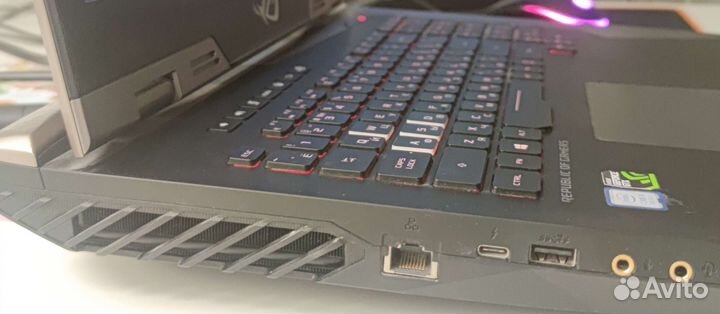 Игровой ноутбук asus ROG G703GI