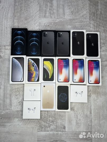 Коробки на iPhone