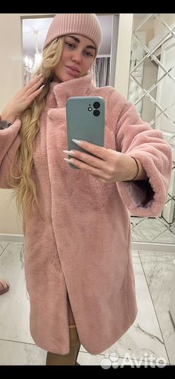 Шуба экомех 42р