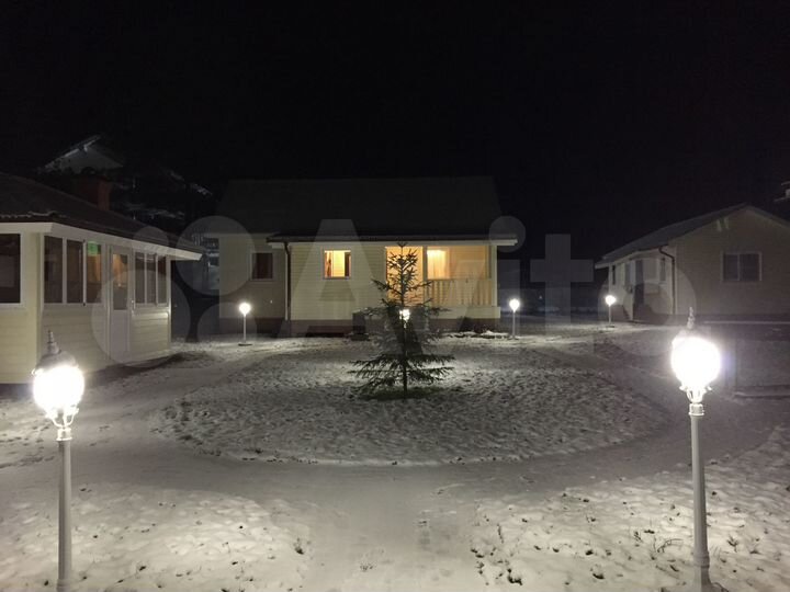 Коттедж 125 м² на участке 21 сот.