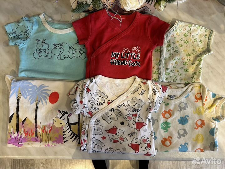 Пакет вещей 3-6 месяцев (62-68 р)