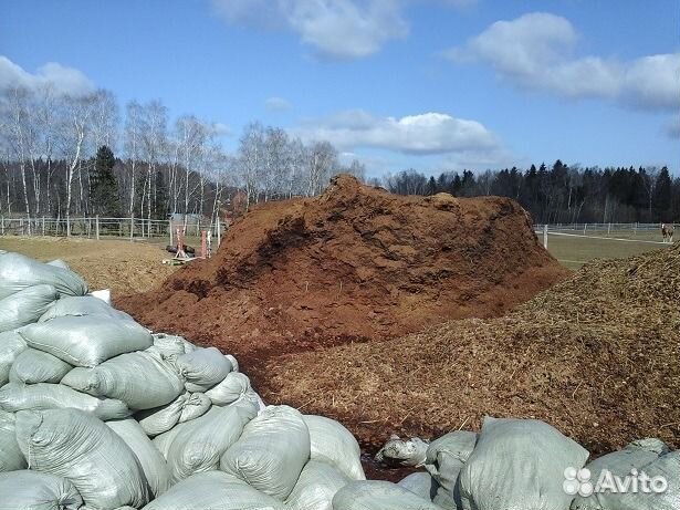 Перегной В мешках, машинами