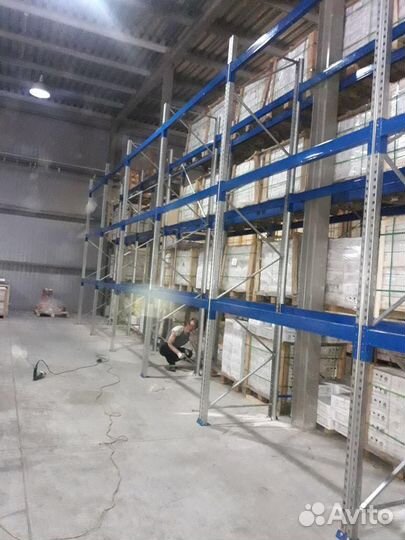 Стеллаж фронтальный (паллетный), консольный и др