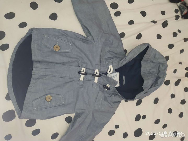 Много детской одежды от рождения до 18 мес