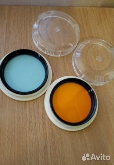 Светофильтры жс. О. Г. Кассеты для фотопленки СССР