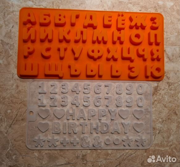 Силиконовые формы для шоколада