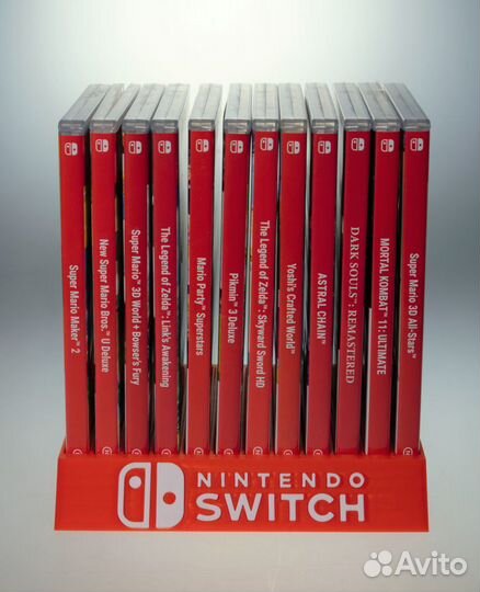 Подставка для картриджей Nintendo Switch