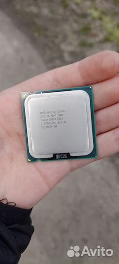 Процессор Intel pentium E6500
