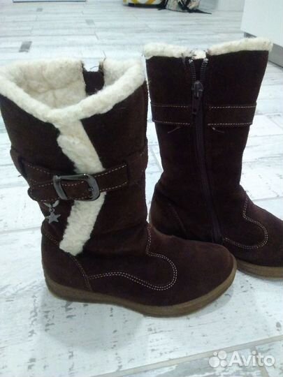 Сапоги для девочки зимние