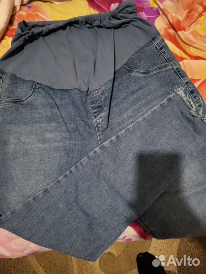 Джинсы для беременных 50- 52