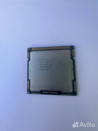 Процессор intel core i5 660