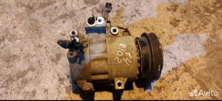 Kia Rio 2 компрессор кондиционера