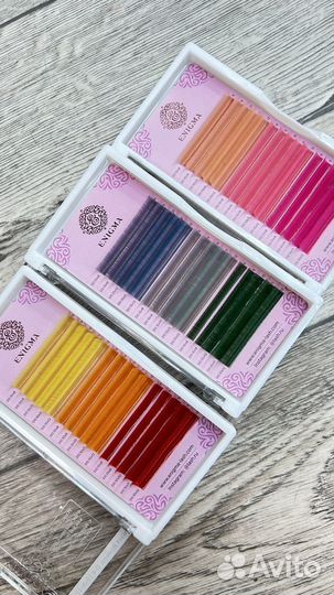 Ресницы цветные Enigma