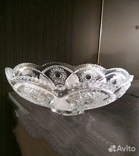 Ваза хрустальная (новая в упаковке), СССР