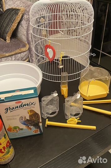 Клетка большая для птиц попугаев