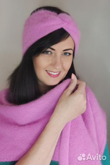 Комплект повязка и косынка