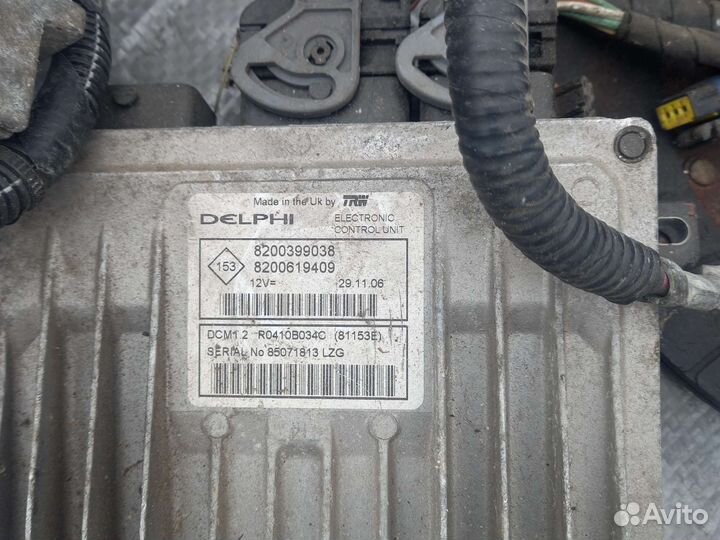 Эбу renault logan 1 рейсталинг