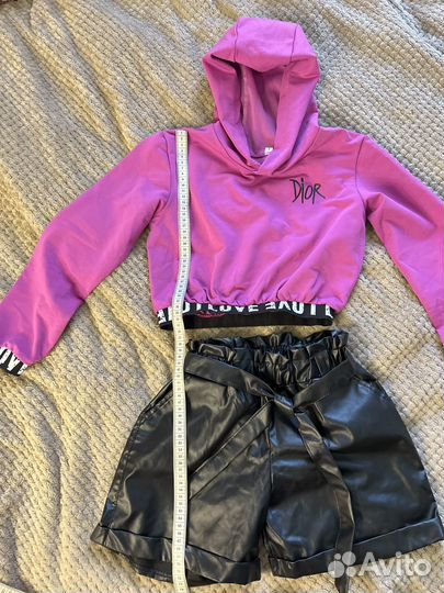 Комплект: шорты, кофта