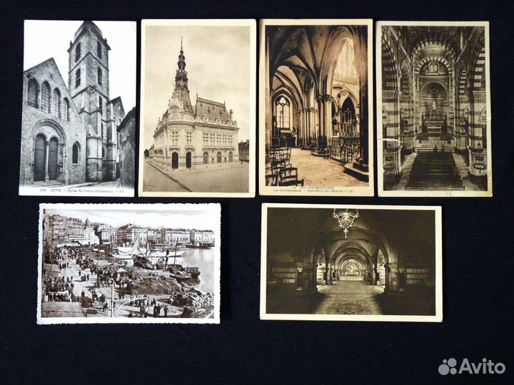 Открытки начала XX века Города Франции