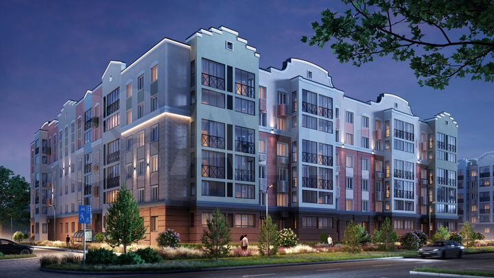 2-к. квартира, 59 м², 7/7 эт.