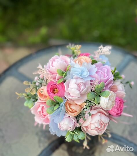 Букет из мыла